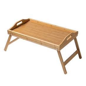 Lifesalim 竹製2用托盤式折疊桌, 木頭