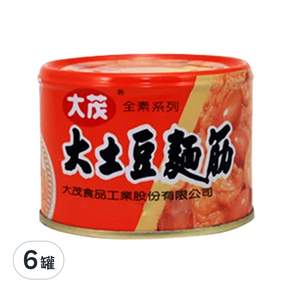 大茂 大土豆麵筋, 170g, 6罐