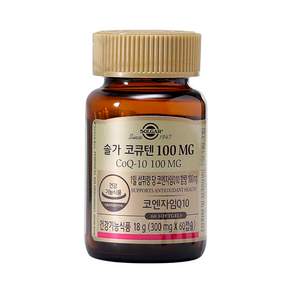 SOLGAR 輔酶Q10軟膠囊 100mg, 60顆, 1罐