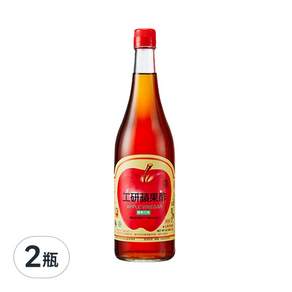 工研 蘋果醋, 2瓶, 750ml