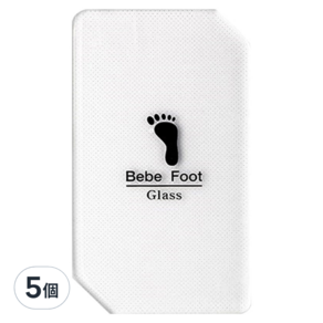 Bebe Foot Glass 玻璃去角質磨腳器, 5個