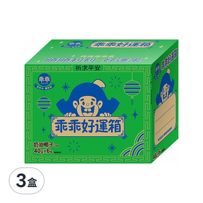 乖乖 好運箱 奶油椰子口味 6包入, 240g, 3盒