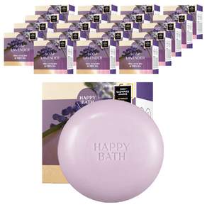 HAPPY BATH ORIGINAL COLLECTION香氛皂 薰衣草香, 90g, 20個