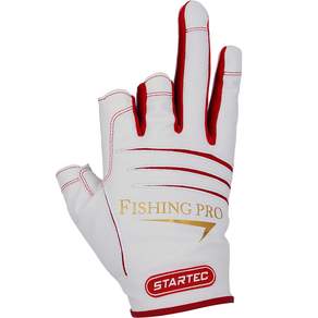Startech Fishing Pro 釣魚手套, 白色的