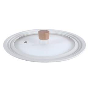nEOFLam 多功能矽膠鍋蓋 白色 603g, 28cm, 1個