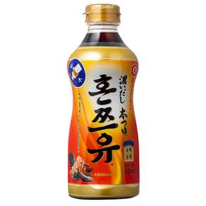 kikkoman 龜甲萬 4倍濃縮日式醬油, 500ml, 1瓶