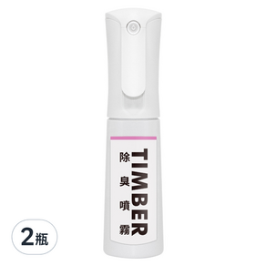 HUKUROU 福來朗 TIMBER銀離子除臭噴霧 水梨花蕾, 100ml, 2瓶