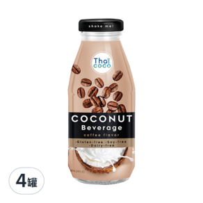 Thai coco 椰奶飲 咖啡, 280ml, 4罐