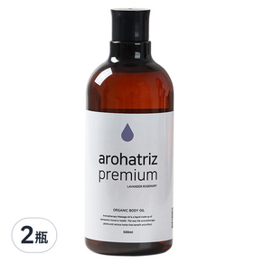 AROHATRiZ 頂級按摩精油 Lavander Rosemary, 500ml, 2瓶