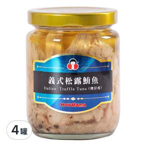 東和食品 HowMaMa 義式松露鮪魚罐頭, 215g, 4罐