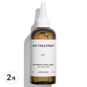 I Am Treatment 密集頭皮護理 N1, 200ml, 2個