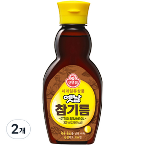 OTTOGI 不倒翁 古早味芝麻油, 300ml, 2瓶