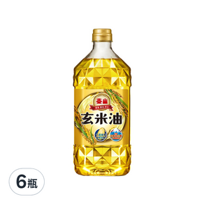 泰山 玄米油, 1.5L, 6瓶
