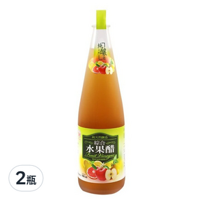 崇德發 綜合水果醋, 500ml, 2瓶