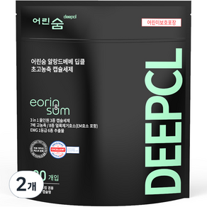 eorinsum Alrangdubebe Deep Clean 3in1 超濃縮膠囊洗衣精, 30入, 2個