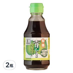 HIKARI FOODS 光食品 有機無油和風青紫蘇醬, 2瓶, 200ml