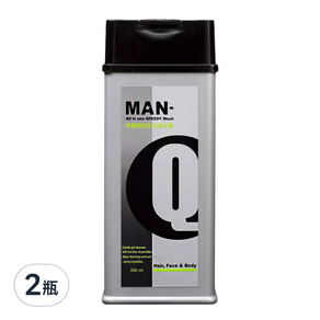 MAN-Q S1茶樹精油全效潔淨露, 350ml, 2瓶