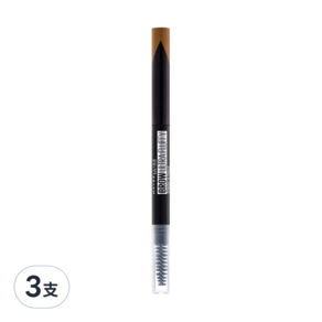 MAYBELLINE 媚比琳 宛若真眉柔霧塑型眉膠筆 0.2g, Light Brown, 3支