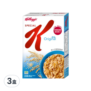 Kellogg's 家樂氏 Special K 香脆麥米片, 205g, 3盒