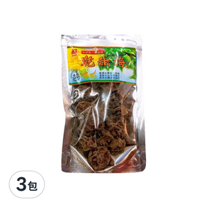 李家興 乾甜梅, 70g, 3包