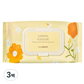 THe SaeM 得鮮 Garden Pleasure 洋甘菊潔面巾, 100張, 3個