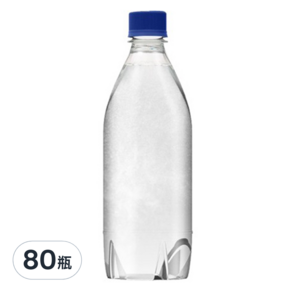 Tamsaa 無標籤氣泡水, 500ml, 80瓶