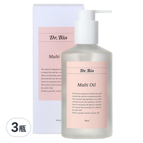 Dr.Bio 萬用保濕按摩精油, 300ml, 3瓶