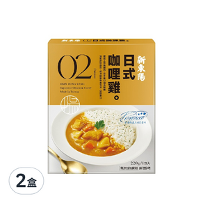 新東陽 日式咖哩雞, 220g, 2盒