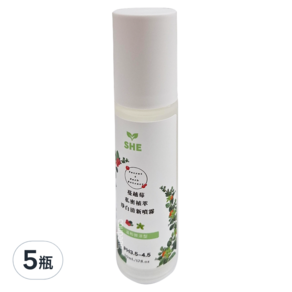 SHE 蔓越莓私密植萃淨白清新噴霧 微涼型, 50ml, 5瓶