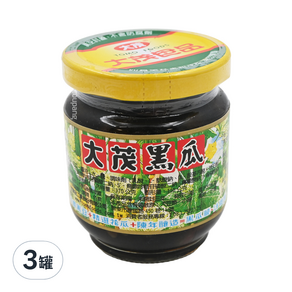 大茂 黑瓜, 170g, 3罐