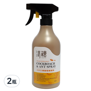 Hinoki Life 清檜 天然防蟑螂螞蟻噴劑, 500ml, 2瓶