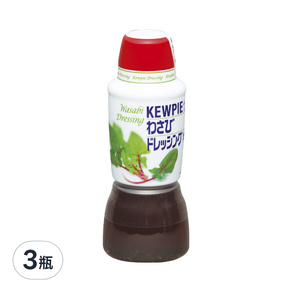 kewpie 和風芥末沙拉醬, 380ml, 3瓶