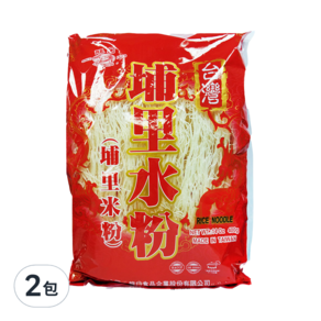 龍口 埔里水粉, 400g, 2包