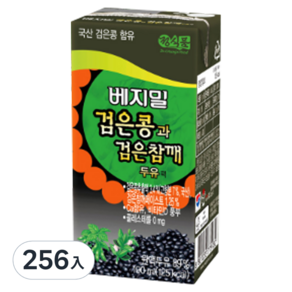 Vegemil 黑芝麻黑豆奶, 190ml, 256入