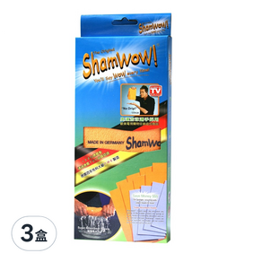 Shamwow 超吸水魔巾, 3盒