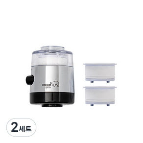 DAELIM BATH Dclean過濾器廚房用水槽噴頭 正品+替換裝 2入, 2組, 混色