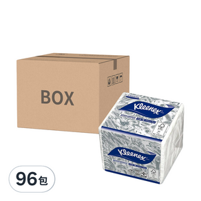 Kleenex 舒潔 超柔單抽式萬用衛生紙, 200張, 96包