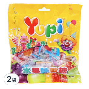 Yupi 水果味軟糖, 170g, 2袋