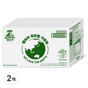 QUAKER 桂格 燕麥穀物飲 10入, 500g, 2個