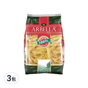 ARBELLA 阿貝拉 雙尖通心麵, 500g, 3包