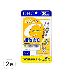 DHC 維他命C 30日份, 60顆, 2包