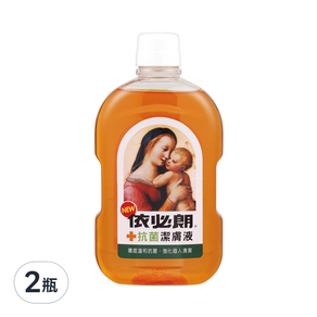 依必朗 抗菌潔膚液, 1L, 2瓶