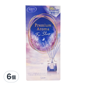 ST 雞仔牌 消臭力 Premium Aroma室內舒眠系列香氛擴香, 薄暮玫瑰, 50ml, 6個