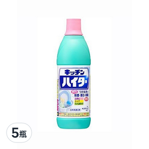 Kao 花王 Haiter 廚房漂白清潔劑, 600ml, 5瓶