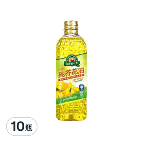 得意的一天 100%純芥花油, 1L, 10瓶