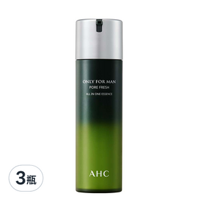 AHC 男士專用毛孔護理多合一精華液, 200ml, 3瓶