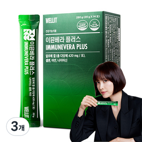 WELLIT Immune Vera Plus 蘆薈免疫果凍 14p, 280g, 3個