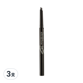 TONYMOLY Easy Touch 自動眉筆 0.4g, 2 Grey, 3支