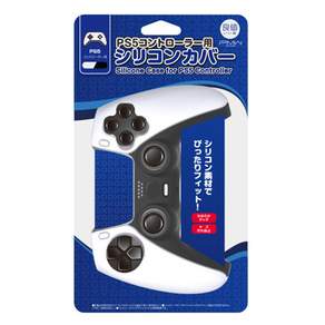 IINE Danny House PS PS4 5 Dualshock Dualsense 彩色矽膠套白+黑, 1個