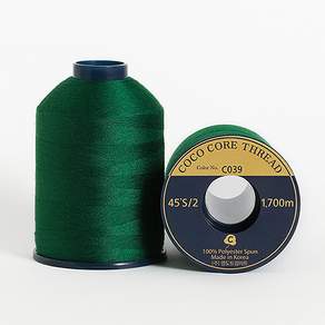 COTTONVILLE Coco Thread 優質縫紉線 45S/2 1700m, C039, 2入